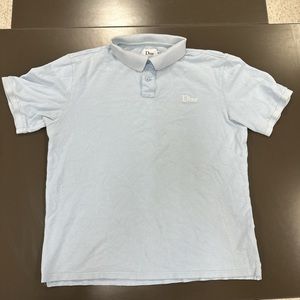 Light Blue Dime Polo